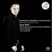 Weinberg violin concerto and Shostakovich unfinished violin soanat / Linus Roth, Gazarian, Gallardo (SACD Hybrid)