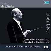 Mravinsky in Bergen Vol.2 Beethoven and Shostakovich / Mravinsky (SACD single layer)