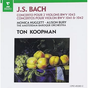 BACH: Violin Concertos BWV1041, 1042, 1043 / Koopman
