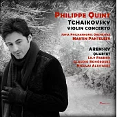 Tchaikovsky violin concerto and Arensky String Quartet No.2 / Philippe Quint, Panteleev (SACD Hybrid)