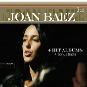 Joan Baez / 4 Hit Albums + Bonus Tracks (3CD)(瓊拜雅 / 經典作品珍藏集 (3CD))