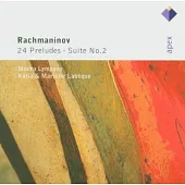 Rachmaninov: Suite No.2 Op. 17 / Preludes / Katia & Marielle Labeque, Moura Lympany (2CD)