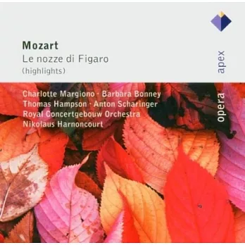 Mozart: Le Nozze Di Figaro (Highlights) / Hampson, Scharinger, Harnoncourt