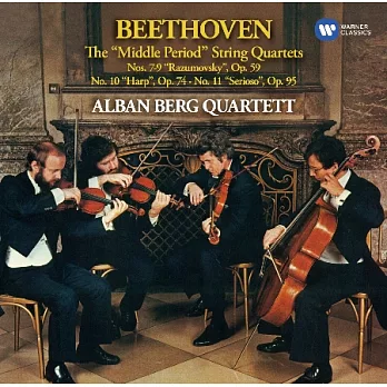 貝多芬中期弦樂四重奏 /  阿班貝爾格弦樂四重奏 (2CD)