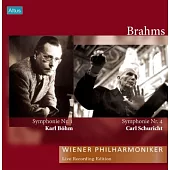 Wiener Philharmoniker Live Recording Edition/Brahms symphony / Bohm, Schuricht (2LP)