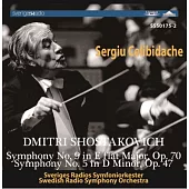Celibidache conducts Shostakovich symphony No.5 and No.9