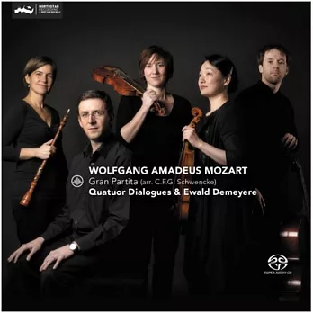 Mozart: Gran Partita / Quatuor Dialogues, Ewald Demeyere (SACD)