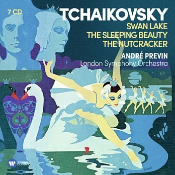 世紀典藏超值盒 - 柴可夫斯基：芭蕾音樂《天鵝湖》、《睡美人》、《胡桃鉗》 / 普列文〈指揮〉倫敦交響樂團 (7CD)