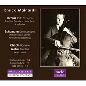 義大利最偉大的大提琴家麥納第 第二集 巔峰時期的舒曼與德弗札克大提琴協奏曲名演 / 麥納第 (CD)
