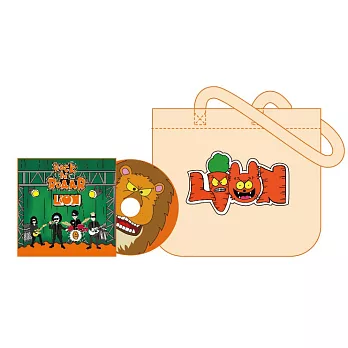 獅子 LION /  LION X JAMZ&BUN 限量B版 (1CD+ JAMZ&BUN兩用環保帆布袋) (CD)