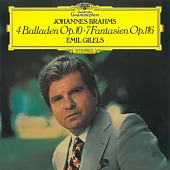 布拉姆斯:四首敘事曲 / 吉利爾斯 (LP黑膠唱片)