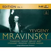 穆拉汶斯基珍藏錄音：第二輯 / 穆拉汶斯基(指揮) 列寧格勒愛樂管弦樂團 (6CD)