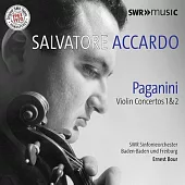 阿卡多演奏帕格尼尼第一號、第二號小提琴協奏曲 / 阿卡多 Salvatore Accardo／小提琴 (CD)