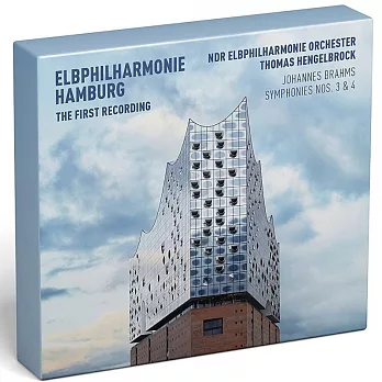 湯瑪士‧亨格布洛克/易北愛樂廳首度錄音 - 布拉姆斯：第3＆4號交響曲（CD+BD豪華限量版）