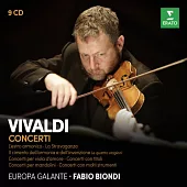 世紀典藏超值盒 - 韋瓦第：協奏曲集 / 畢昂迪〈小提琴&指揮〉華麗的歐洲古樂團 (9CD)