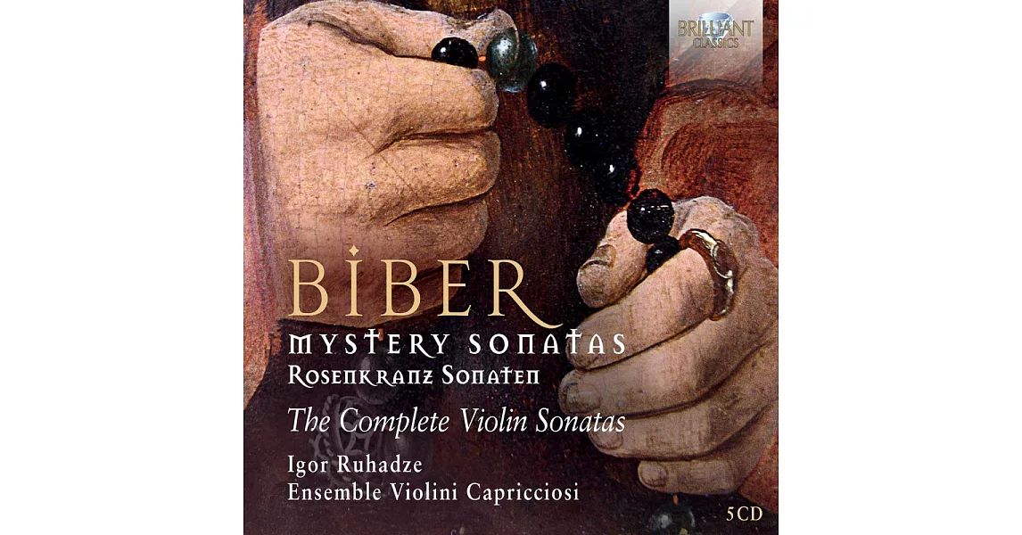 畢伯：小提琴奏鳴曲全集，包括玫瑰經奏鳴曲 (5CD)