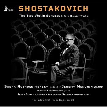 蕭士塔高維奇小提琴奏鳴曲與世界首錄音的室內樂作品 / 曼紐因 (CD)