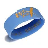 《WE ARE X：X JAPAN 重生之路》電影紀念矽膠手環(藍)