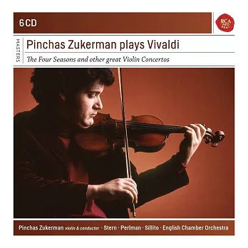 《典範大師套裝系列144》祖克曼演奏韋瓦第協奏曲 / 祖克曼 (6CD)