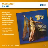 歌劇帝國─馬斯奈：歌劇《泰伊絲》全曲 /席爾絲〈女高音〉馬捷爾〈指揮〉紐約愛樂與阿爾迪斯合唱團 (2CD)