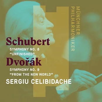 舒伯特：第八號交響曲《未完成》&德弗札克：第九號交響曲《新世界》 / 傑利畢達克〈指揮〉慕尼黑愛樂 (CD)