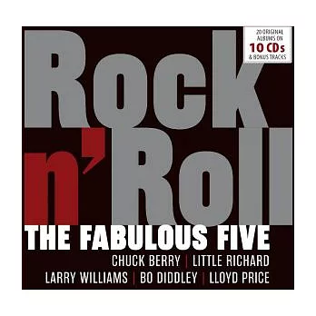 瓦礫系列－五大搖滾巨星傳奇－Chuck Berry, Little Richard, Larry Williams, Bo Diddley, Lloyd Price / 眾星雲集 (10CD)