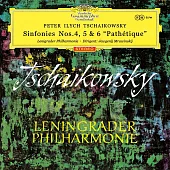 柴可夫斯基：第4、5與6號交響曲《悲愴》 / 穆拉汶斯基(指揮)、列寧格勒愛樂 (180g 黑膠 3LP)