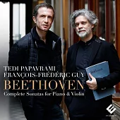 (3CD)貝多芬:小提琴奏鳴曲全集 泰迪·帕帕費拉米 小提琴 費德里克.基 鋼琴