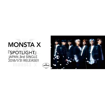 MONSTA X / SPOTLIGHT【初回限定A盤 CD+DVD】(日本進口版)
