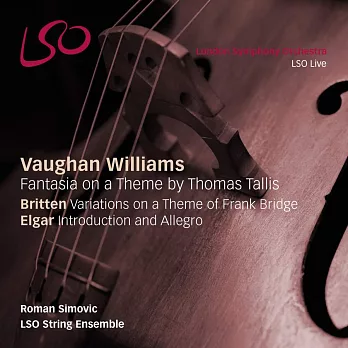 佛漢．威廉士：泰利斯主題幻想曲 / 西莫維奇(小提琴) 倫敦交響樂團弦樂室內樂團 (SACD)