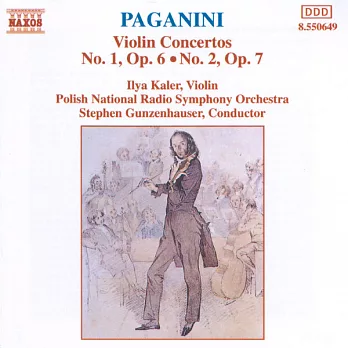 帕格尼尼：第一、二號小提琴協奏曲 / 甘森豪瑟(指揮) 波蘭國家廣播交響樂團