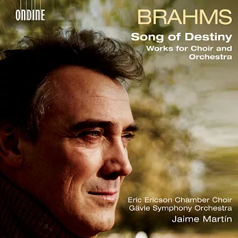布拉姆斯：命運之歌,命運的女神之歌,悲歌,送葬曲 / 馬丁(指揮)耶夫勒交響樂團 (CD)