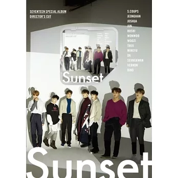 SEVENTEEN - SEVENTEEN 特別專輯《DIRECTOR’S CUT》 音樂卡 KENO ALBUM / SUNSET Ver. (韓國進口版)
