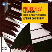 普羅高菲夫：鋼琴奏鳴曲全集、《灰姑娘》選曲 / 奧夫欽尼柯夫〈鋼琴〉(3CD)
