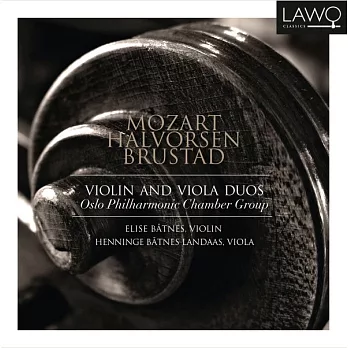 挪威最傑出中提琴家蘭達絲經典錄音系列 ~ 莫札特, Halvorsen 與Brustad的小提琴與中提琴二重奏