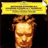 貝多芬: 第5號交響曲 / 舒伯特: 第3號交響曲 / 朱里尼 / 指揮 / 洛杉磯愛樂