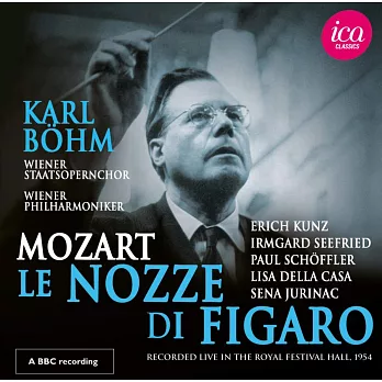 莫札特：費加洛的婚禮,K492 / 貝姆(指揮)維也納愛樂樂團,維也納國家歌劇院合唱團 (CD)