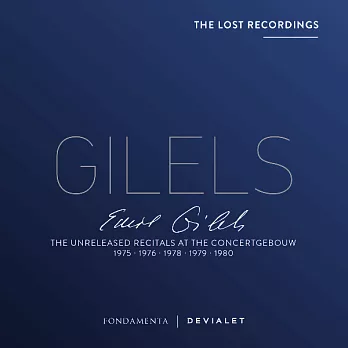 俄國鋼琴大師吉利爾斯在皇家大會堂的從未曝光珍貴錄音集 (5CD)