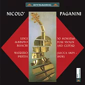 帕格尼尼：小提琴與吉他奏鳴曲I / 畢安奇、普利達 (2CD)