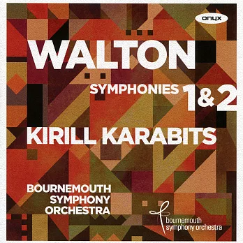 卡拉畢茲指揮伯恩茅斯交響樂團:華爾頓:第一、二號交響曲 (CD)