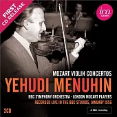 莫札特:小提琴協奏曲 / 曼紐因(小提琴), 沙展爵士(指揮)BBC交響樂團,倫敦莫札特合奏團 (2CD)
