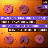 馬勒：第六號交響曲《悲劇》& 亨策：夢中的塞巴斯蒂安 / 楊頌斯〈指揮〉阿姆斯特丹大會堂管弦樂團 (2SACD)