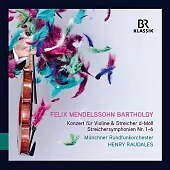 孟德爾頌:給小提琴,管弦樂團的協奏曲 第1-6集 / 羅達列斯(指揮)慕尼黑廣播管弦樂團 (CD)
