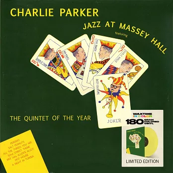查理．帕克 / 馬賽廳爵士音樂會 (180g 黑膠 LP)