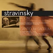 史特拉汶斯基：「艾岡」芭蕾舞曲、「聖歌」/ 史特拉汶斯基(指揮)、洛杉磯節慶交響管弦樂團與合唱團 (180g 黑膠 LP)