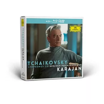 柴可夫斯基：交響曲全輯 / 卡拉揚指揮/柏林愛樂 (4 CD + Blu-ray Audio)