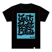 [Just Rock It 2019 藍 BLUE 巡迴演唱會 鳥巢場限定周邊商品] 五月天 / 天天天天天空藍 黑T - L