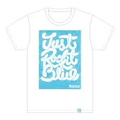 [Just Rock It 2019 藍 BLUE 巡迴演唱會 鳥巢場限定周邊商品] 五月天 / 天天天天天空藍 白T - GS