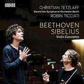 貝多芬&西貝流士 : 小提琴協奏曲 / 特茲拉夫(小提琴),提恰悌(指揮)柏林德意志交響樂團 (CD)
