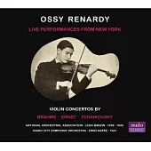 天才小提琴家雷納迪在紐約的實況錄音 / 柴可夫斯基與布拉姆斯小提琴協奏曲
